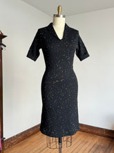 Load image into Gallery viewer, vintage 1950s flecked knit sweater dress {s-L}