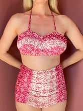 Load image into Gallery viewer, vintage 1940s 50s cotton bikini {s}