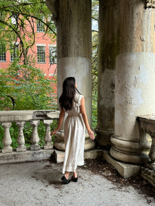 antique Edwardian silk white gown {xs}