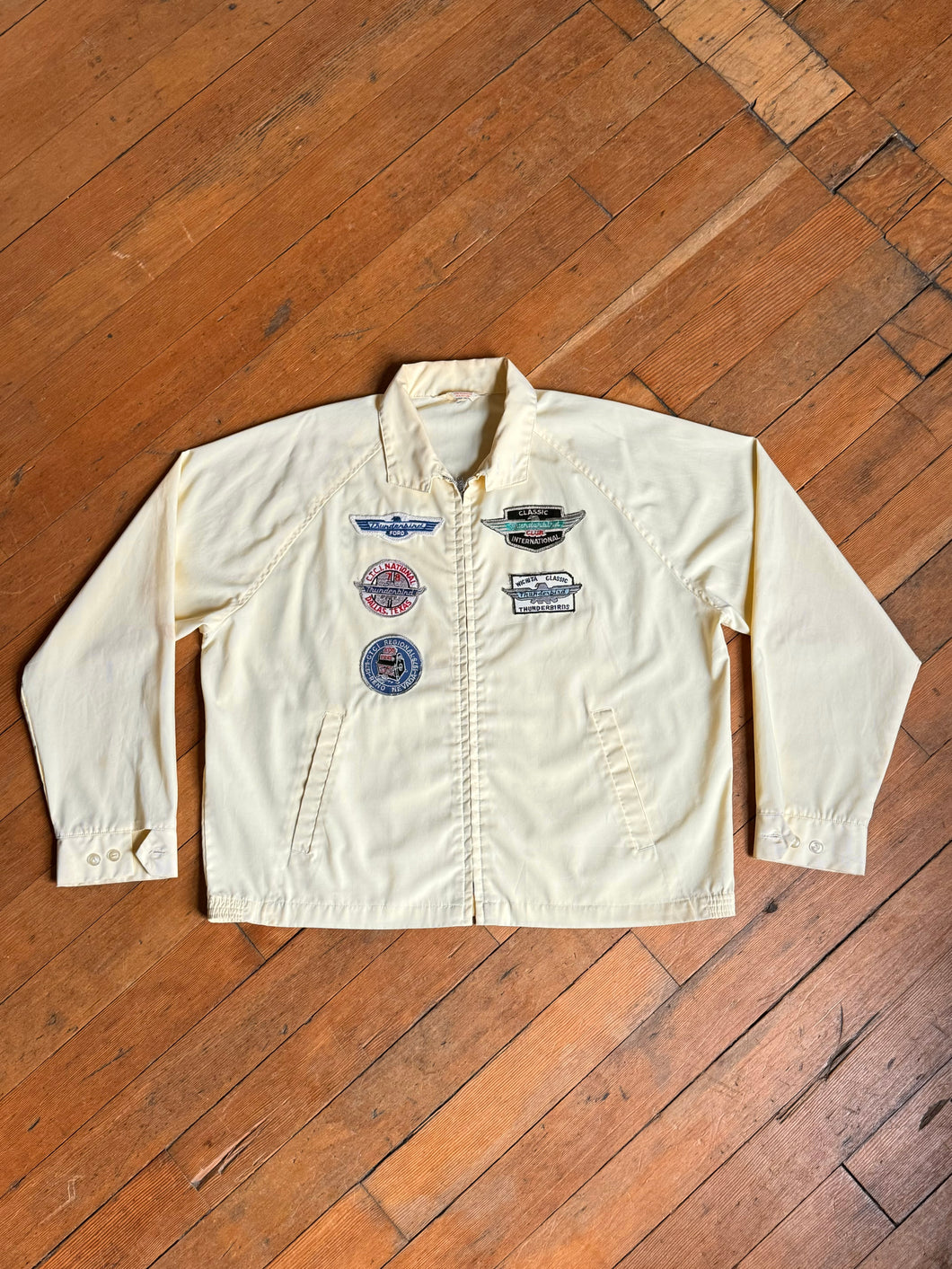 vintage 1970s Thunderbird car club collectors jacket