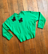 Load image into Gallery viewer, vintage 1950s Poodle sweater