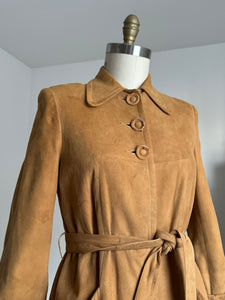 vintage 1940s suede Californian jacket {m}