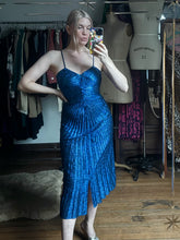 Load image into Gallery viewer, vintage 1980s Travilla Marylin dress {xs}