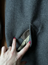 Load image into Gallery viewer, vintage 1950s shawl collar duffle coat