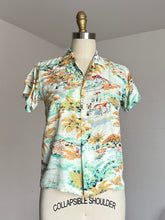 Load image into Gallery viewer, vintage 1950s 60s juniors Hawaiian shirt