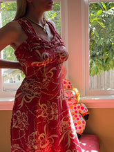 Load image into Gallery viewer, vintage 1930s floral gown {s}
