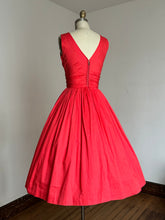 Load image into Gallery viewer, vintage 1950s Jerry Gilden sun dress {xxs}