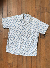 Load image into Gallery viewer, vintage 1950s cotton button up shirt - loop collar