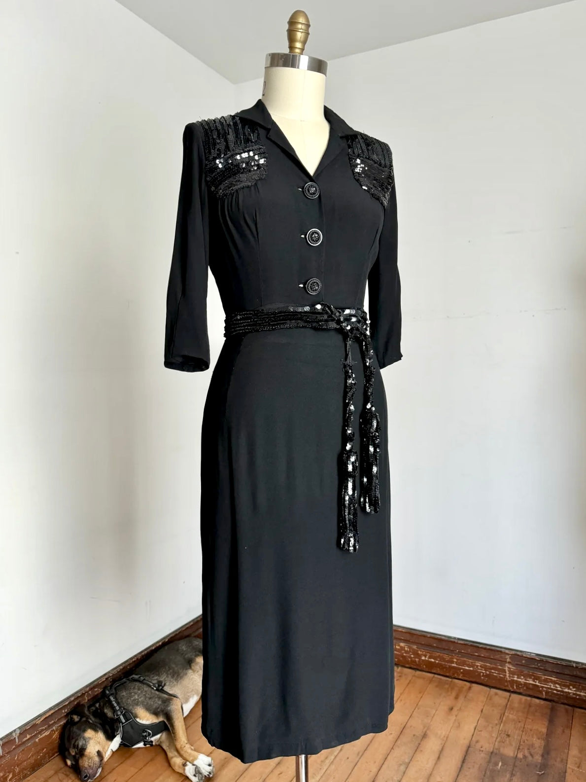 vintage 1940s sequin dress {s/m} AS-IS – Trunk of Dresses