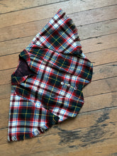 Load image into Gallery viewer, vintage 1940s 50s plaid cape {m}