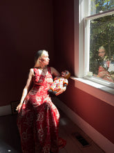 Load image into Gallery viewer, vintage 1930s floral gown {s}