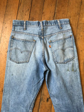 Load image into Gallery viewer, vintage 1970s Levis denim jeans