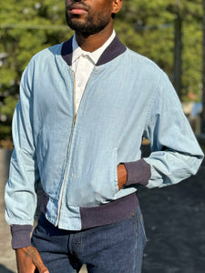 vintage 1950s chambray jacket