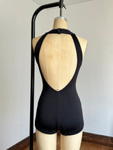 Load image into Gallery viewer, vintage 1960s black Cole of California swimsuit {xs-m}