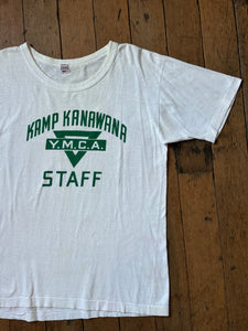 vintage 1950s 60s Kamp Kanawana tee