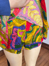 Load image into Gallery viewer, vintage 1960s floral pink Hawaiian sarong romper {s-m}