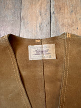 Load image into Gallery viewer, vintage 1970s suede LEVIS vest