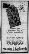 Load image into Gallery viewer, vintage 1930s 40s Pendleton shirt