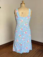 Load image into Gallery viewer, vintage 1940s floral sun dress {XL}