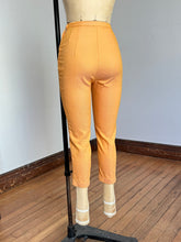 Load image into Gallery viewer, vintage 1960s high waisted side zip pants {xxs-xs}