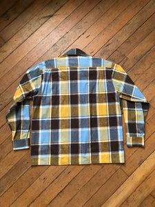 NOS vintage 1950s flannel shirt