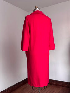 vintage 1950s Dan Millstein pink coat {m}