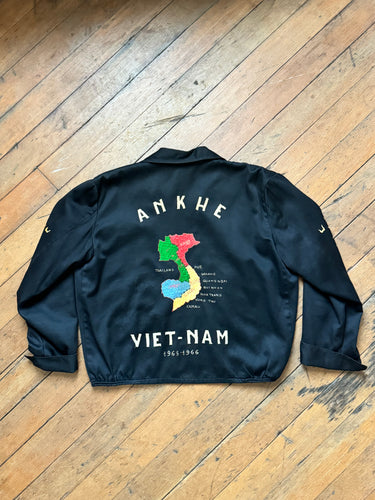 vintage 1960s Vietnam war souvenir jacket AS-IS