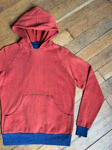vintage 1970s color block sweatshirt hoodie