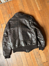 Load image into Gallery viewer, vintage 1950s 60s Excelled leather bomber jacket