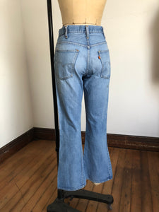 vintage 1970s Levis denim jeans