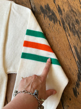 Load image into Gallery viewer, DEADSTOCK vintage 1950s cream letterman sweater