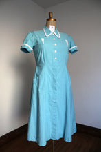 Load image into Gallery viewer, vintage 1940s uniform dress set {XL} B