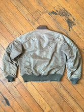 Load image into Gallery viewer, vintage 1980s does 40s flight jacket with Indiana speedway patch