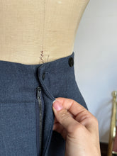 Load image into Gallery viewer, RARE vintage 1950s extra high waisted wool casual Hollywood trousers 34&quot;/35&quot;W