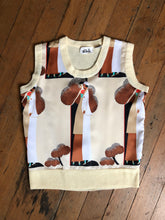 Load image into Gallery viewer, vintage 1970s novelty sweatervest {m}