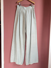 Load image into Gallery viewer, vintage 1930s silk pajama pants {xs}