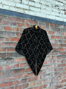 antique Victorian mantle cape