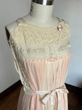 Load image into Gallery viewer, vintage 1900s silk nightgown {m}