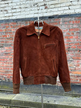 Load image into Gallery viewer, vintage 1940s suede jacket