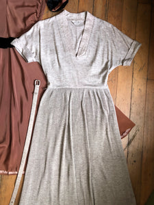 vintage 1950s Koret knit dress {s}