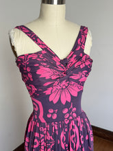 Load image into Gallery viewer, vintage 1930s 40s rayon jersey gown {xs}
