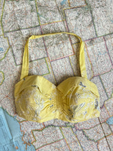 Load image into Gallery viewer, vintage 1950s halter bikini top {xs}