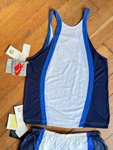Load image into Gallery viewer, NOS vintage 1980s NIKE INTERNATIONAL sports tank &amp; short shorts set with tags