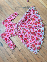 Load image into Gallery viewer, vintage 1950s roses dress {xxs}