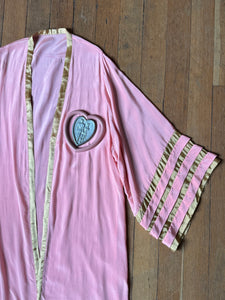 AS-IS vintage 1920s silk robe