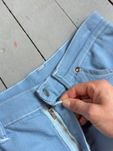 Load image into Gallery viewer, vintage 1960s high waisted Misses Wranglers jeans 29/30”W