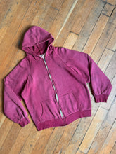 Load image into Gallery viewer, vintage 1980s MacGregor thermal zip up hoodie sweatshirt