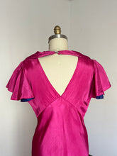 Load image into Gallery viewer, vintage 1930s pink taffeta gown {m-L}