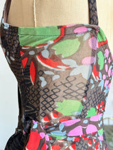 Load image into Gallery viewer, vintage 1960s floral swimsuit {xs-m}