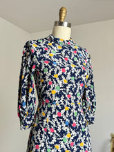 Load image into Gallery viewer, vintage 1930s abstract rayon dress {xs}